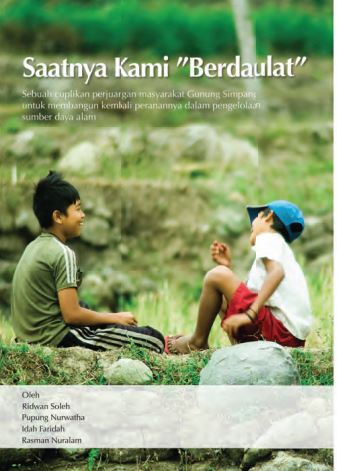 Sumber daya alam hayati maupun non hayati menjadi modal utama bagi pembangunan indonesia yang dilihat dari segi
