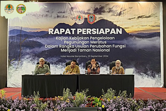 Usulan Perubahan Fungsi Pegunungan Meratus menjadi Taman Nasional