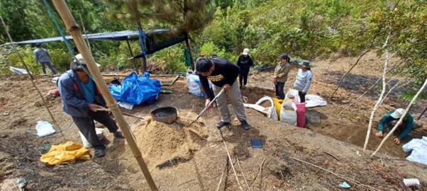 Pelatihan Pembibitan Kelompok Tani Hutan Botani Gandang Dewata