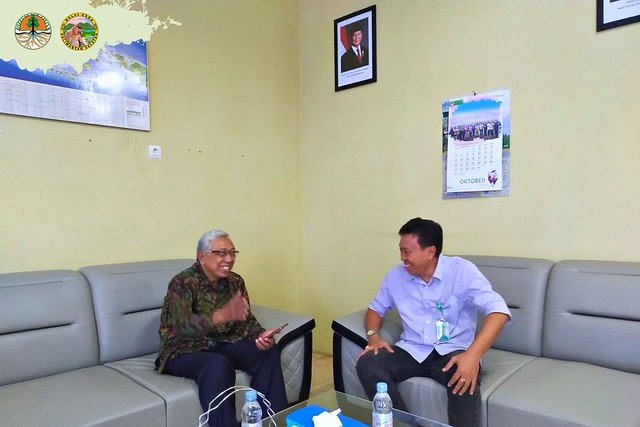 BKSDA Kalimantan Selatan Mendapat Kunjungan Mantan Menteri Lingkungan Hidup Ke-8