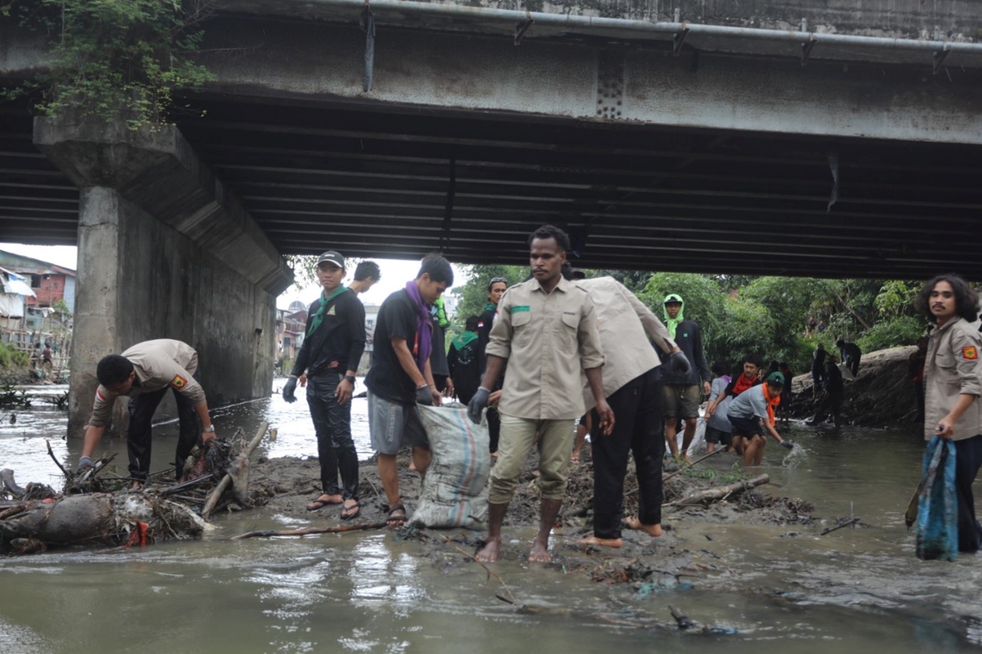 BBKSDA Sumut Dukung Mapalasu Aksi Bersih Sungai Deli