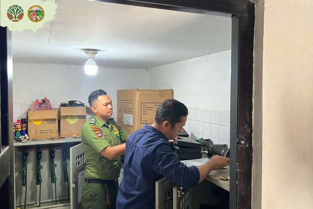 Pengecekan Senjata Api oleh Baintelkam Mabes Polri dan Ditintelkam Polda Kalsel