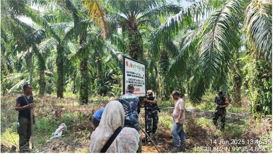 Upaya Penertiban Kawasan Hutan Bidang Wilayah III BBKSDA Sumut