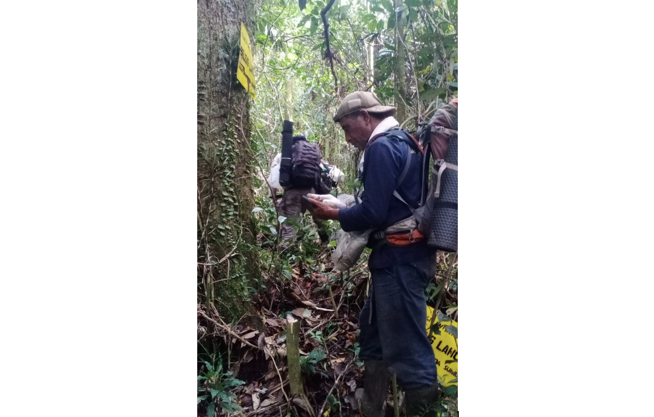Patroli Pengamanan Kawasan Bersama MMP di TWA Deleng Lancuk