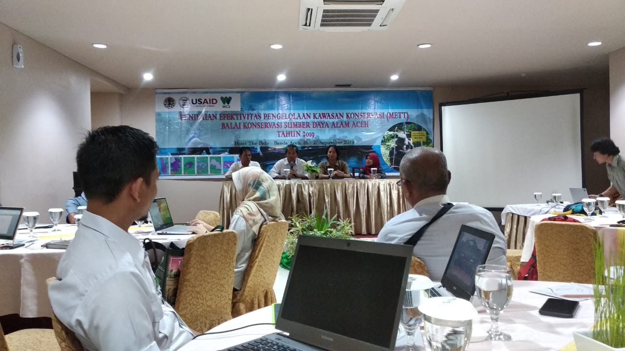 Penilaian Efektivitas Pengelolaan Kawasan Konservasi Mett Tahun 2019 Lingkup Bksda Aceh